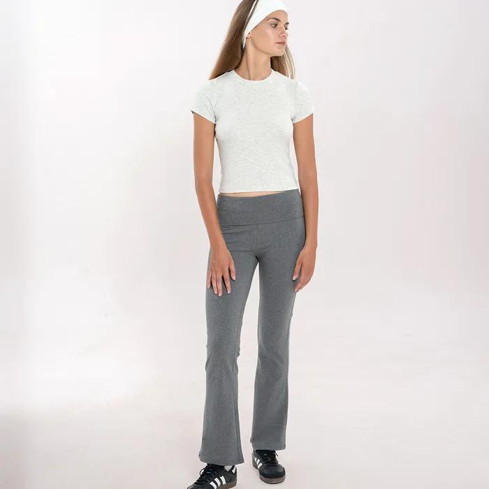 폴드오버 부츠컷 오가닉 레깅스_3color