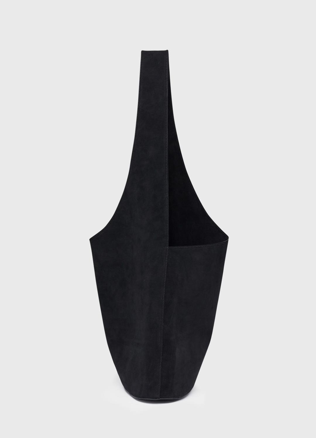 Sling Suede Tote Bag / Black