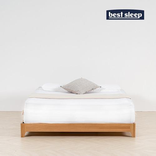 마크 라이트브라운 원목 주문제작 핸드메이드 프레임