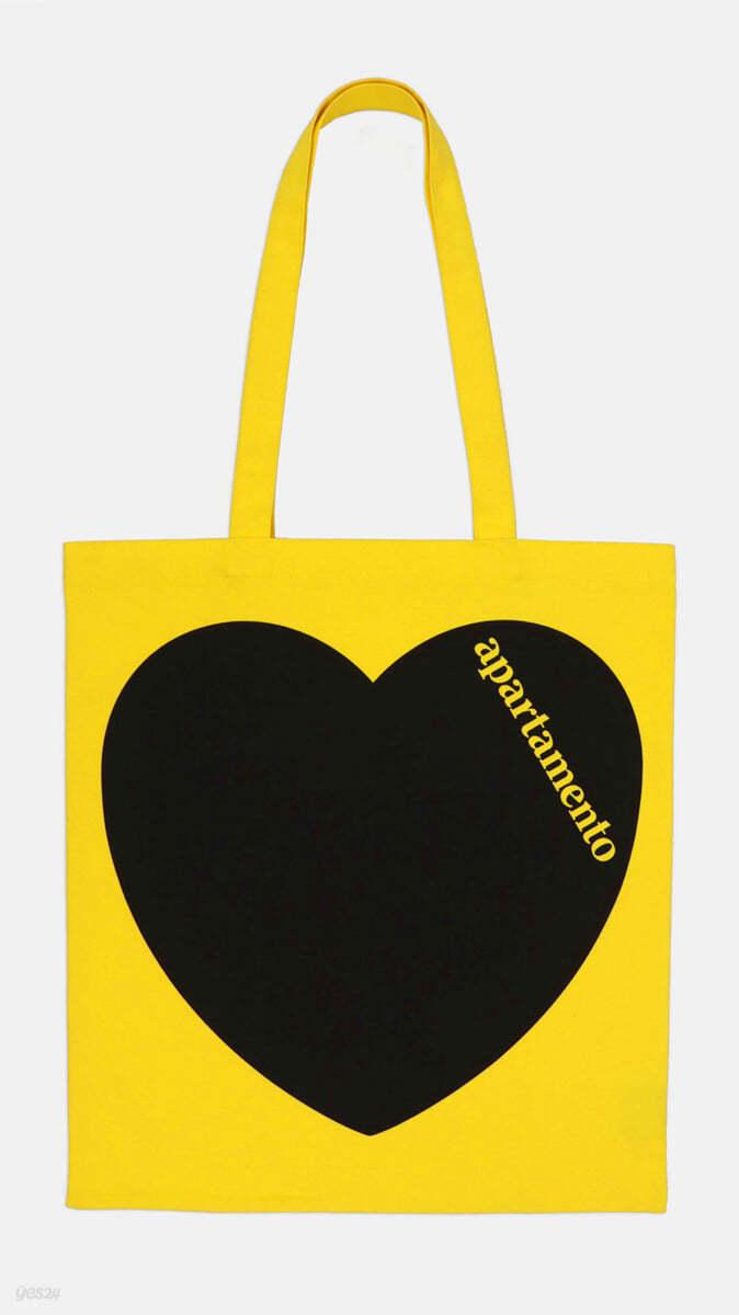Apartamento Heart Tote Bag 아파르타멘토 하트 토트백 (Yellow) - 예스24