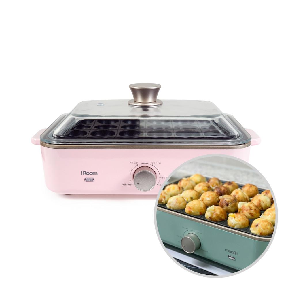 타코야끼 전기 멀티쿠커(3색상) 타코야끼팬 팬호환3종