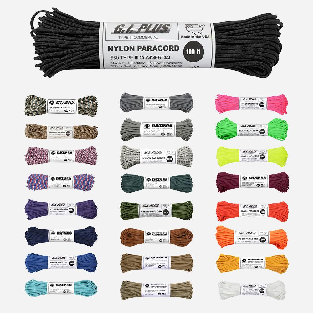 로스코 파라코드 낙하산줄 캠핑로프 등산용로프 안전로프 