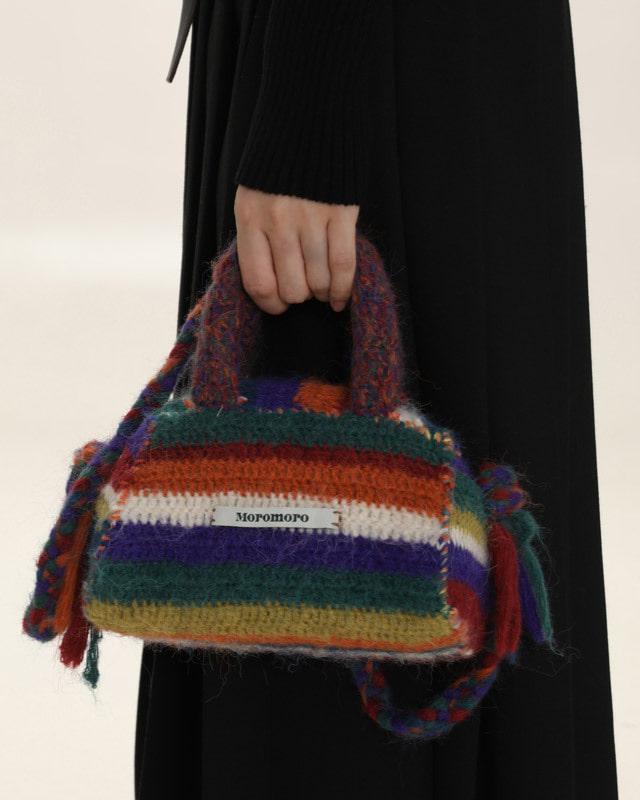MROMRO 컬러 니트 미니백 (멀티)