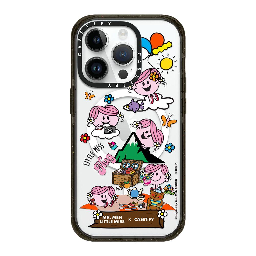 Little Miss Hug Goes Camping Sticker Case