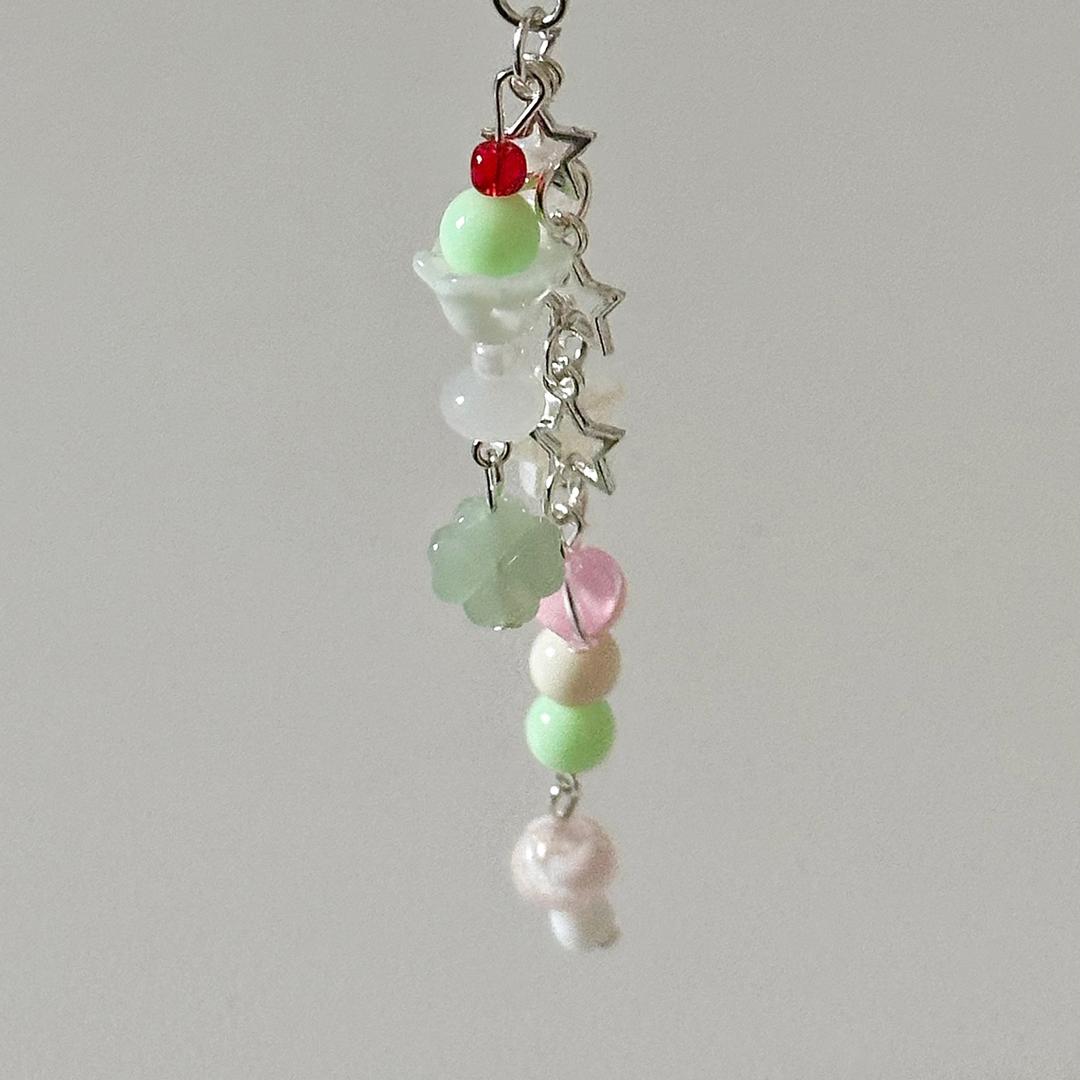 Lucky Clover ice cream Key ring