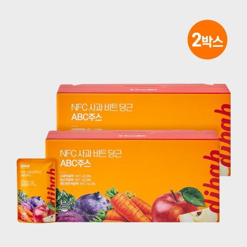 디밥 NFC사과비트당근 ABC주스 70ml 30포x2박스