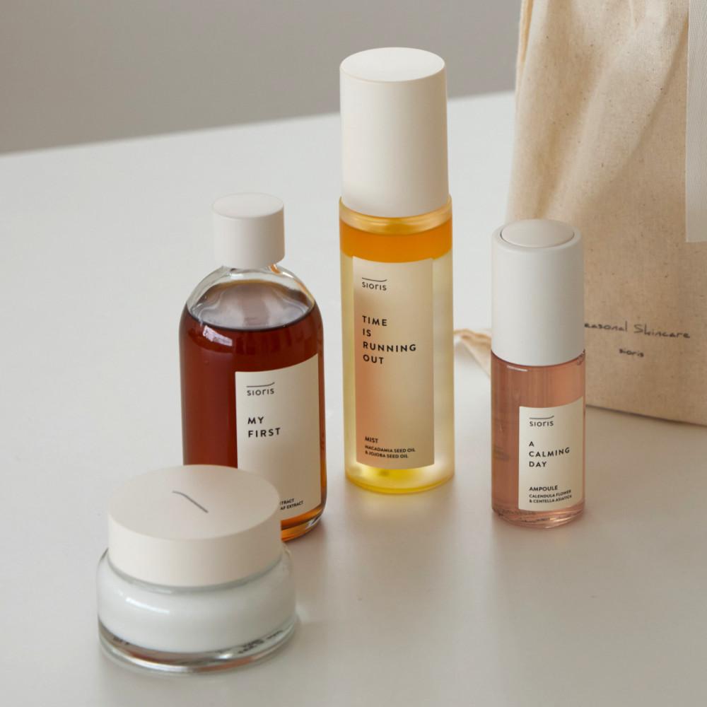 시오리스 유기농 진정보습 4종 세트