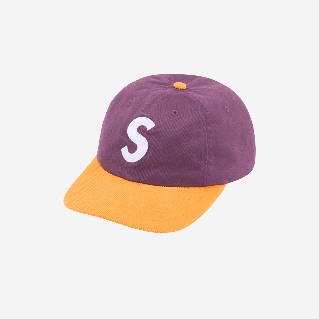 Supreme 2-Tone S Logo 6-Panel Dusty Purple - 24SS