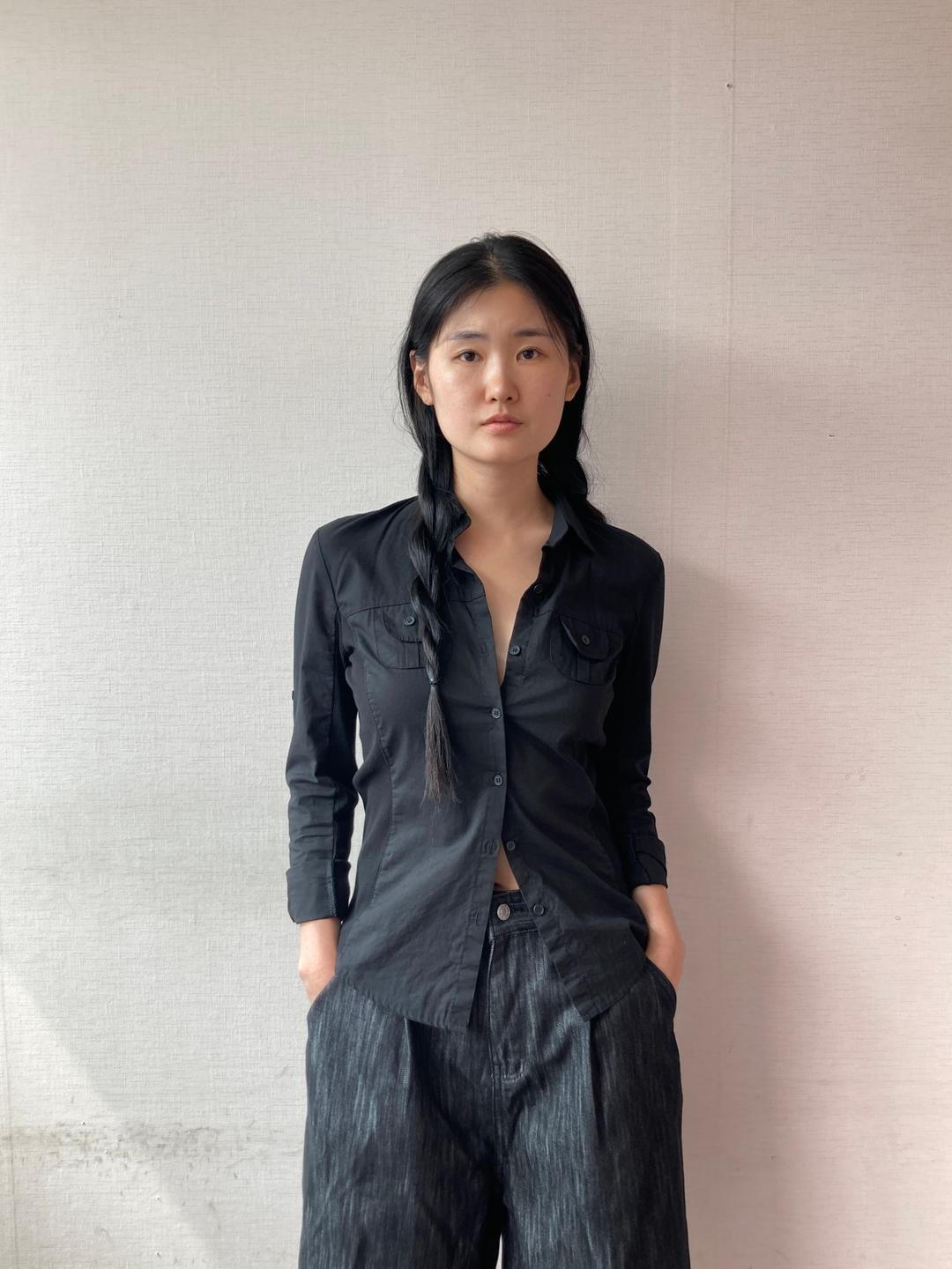 basic point shirt (2colors)