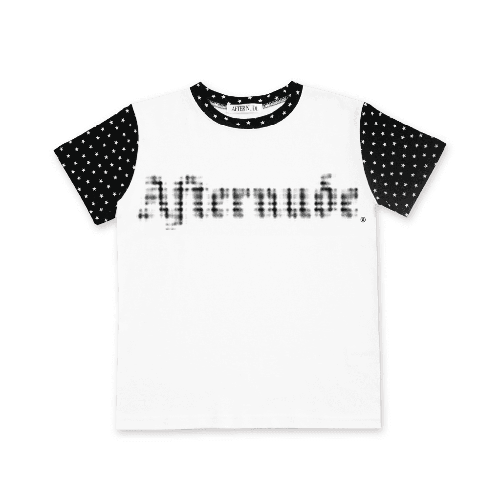 VTG WASHING STAR TEE (BLACK)