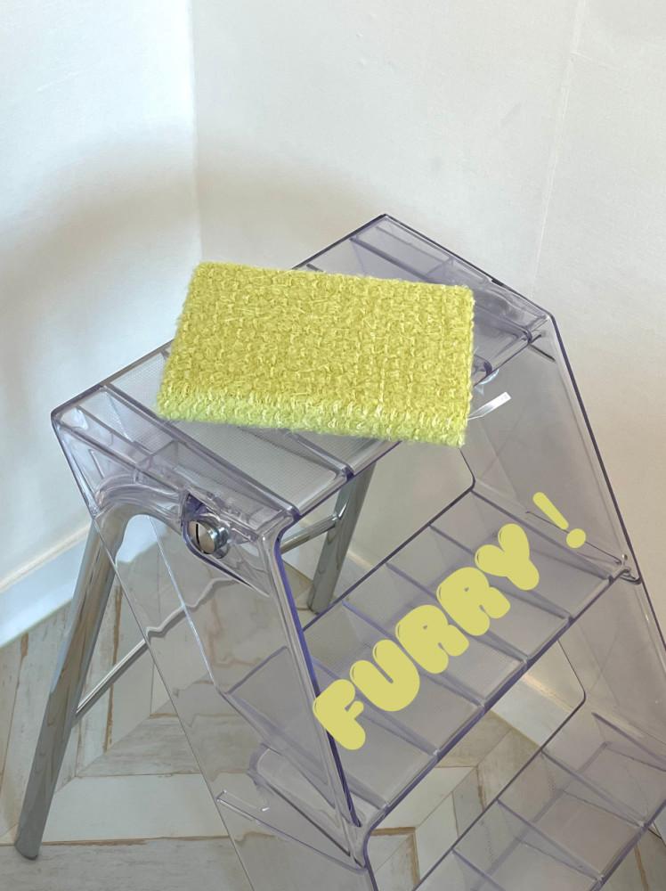 [DISCOUNT! 08/31] FURRY NOTE_LIME