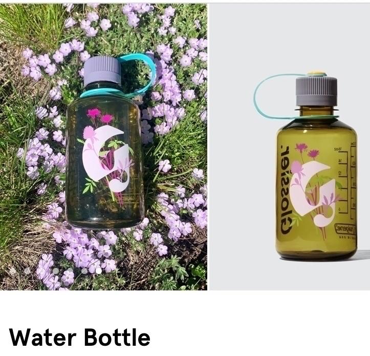 글로시에물병,워터보틀,glossier,waterbottle,물병