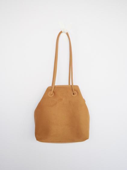 suede tote bag