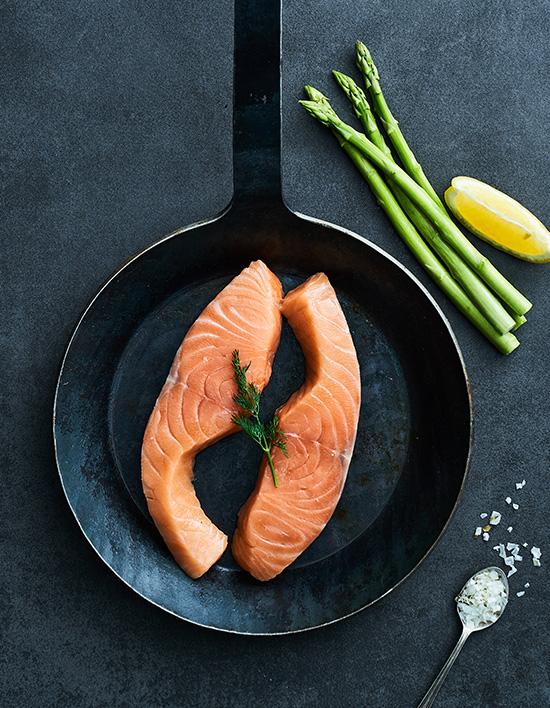 [쌜모네키친] 연어 스테이크 200g (냉동)