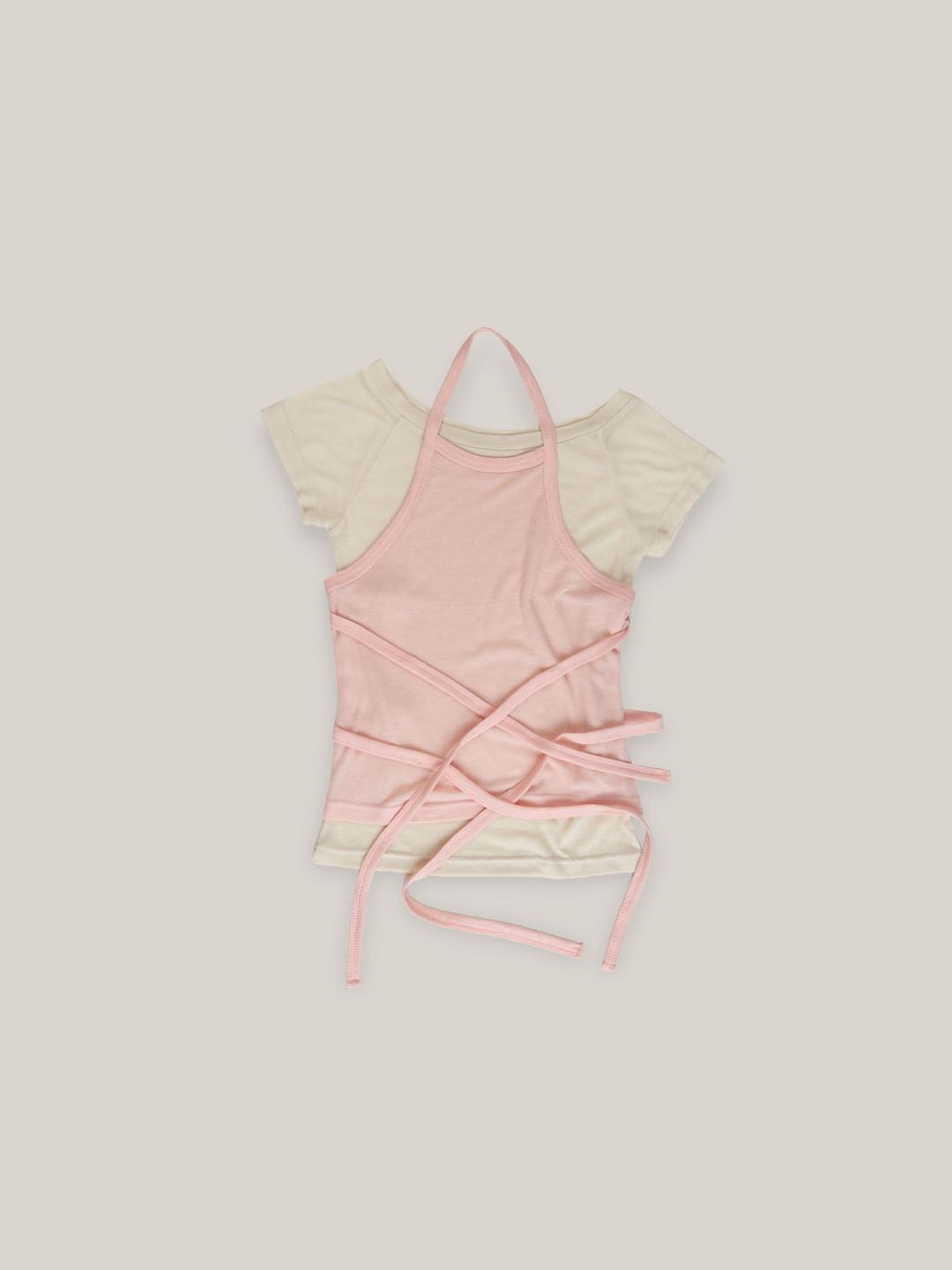 SHEER HALTER TOP [ SET-UP ]
