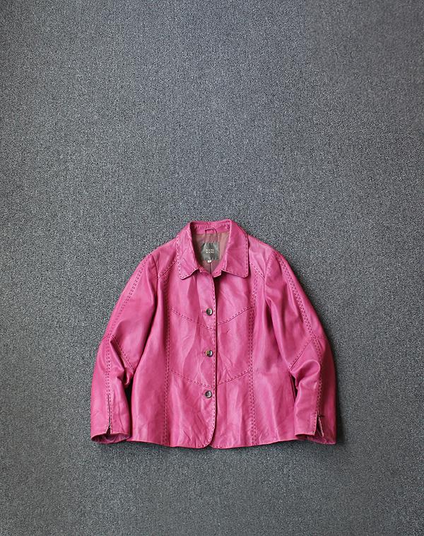 MANO MANO Stitch Leather Jacket