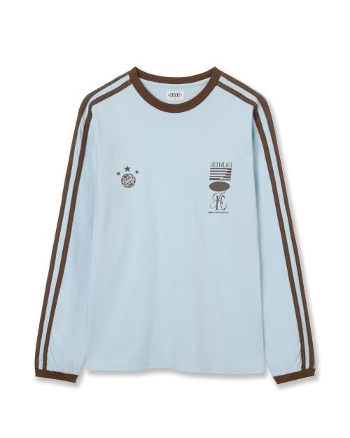 에이이에이이(AEAE)  ATHLETE STRIPE L/S [SKYBLUE] - 사이즈 & 후기 | 무신사