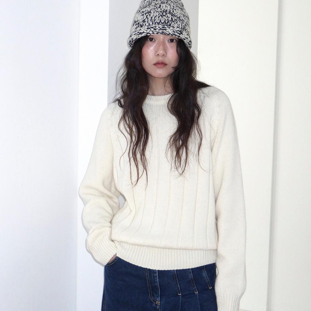 Jeannes Boyfriend Sweater (CREAM)