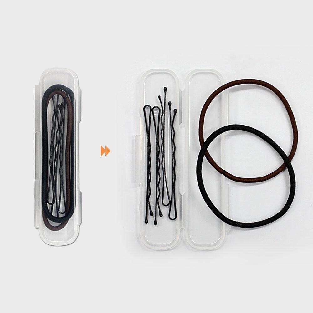 무매듭 머리끈&실핀 세트