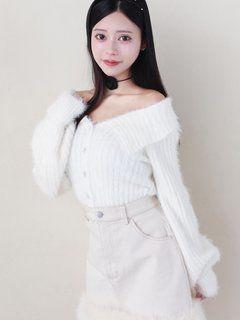 BIGカラーニットTOP