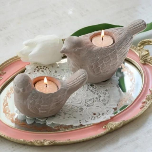 북유럽 인테리어 빈티지 버드 캔들홀더 소품 오브제