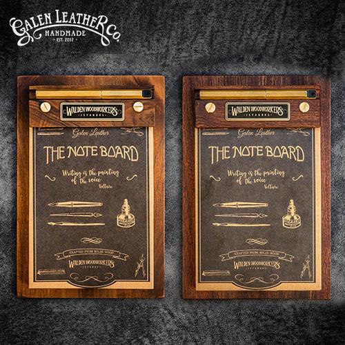 갈렌레더 노트패드 홀더 우드