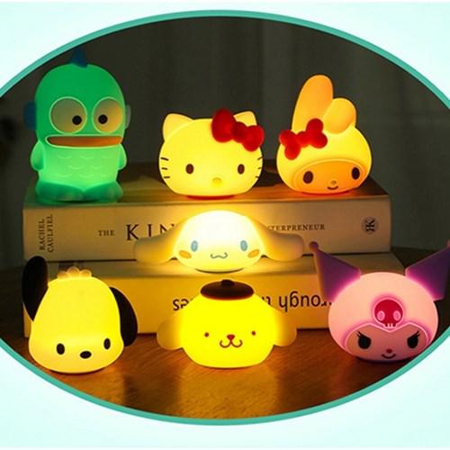 산리오 피규어 3D 미니 무드등