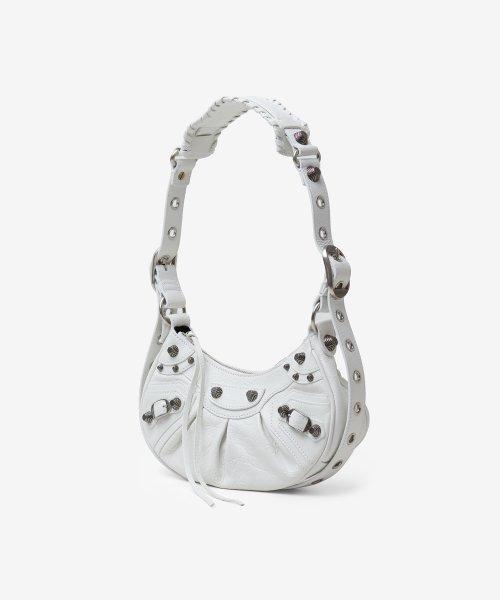 여성 XS 르 카골 숄더백 - 옵틱 화이트 / 6713091VG9Y9104