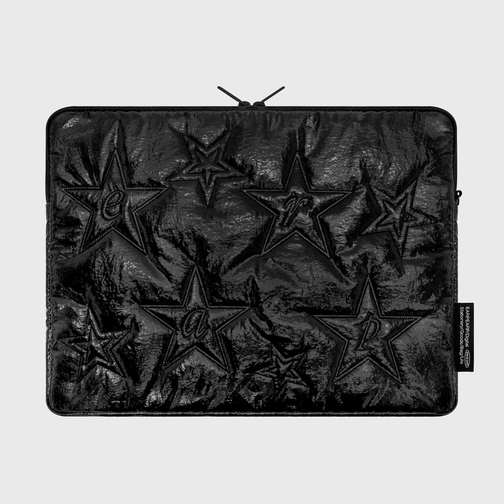 STAR CUSHION-GLOSSY BLACK(노트북파우치)