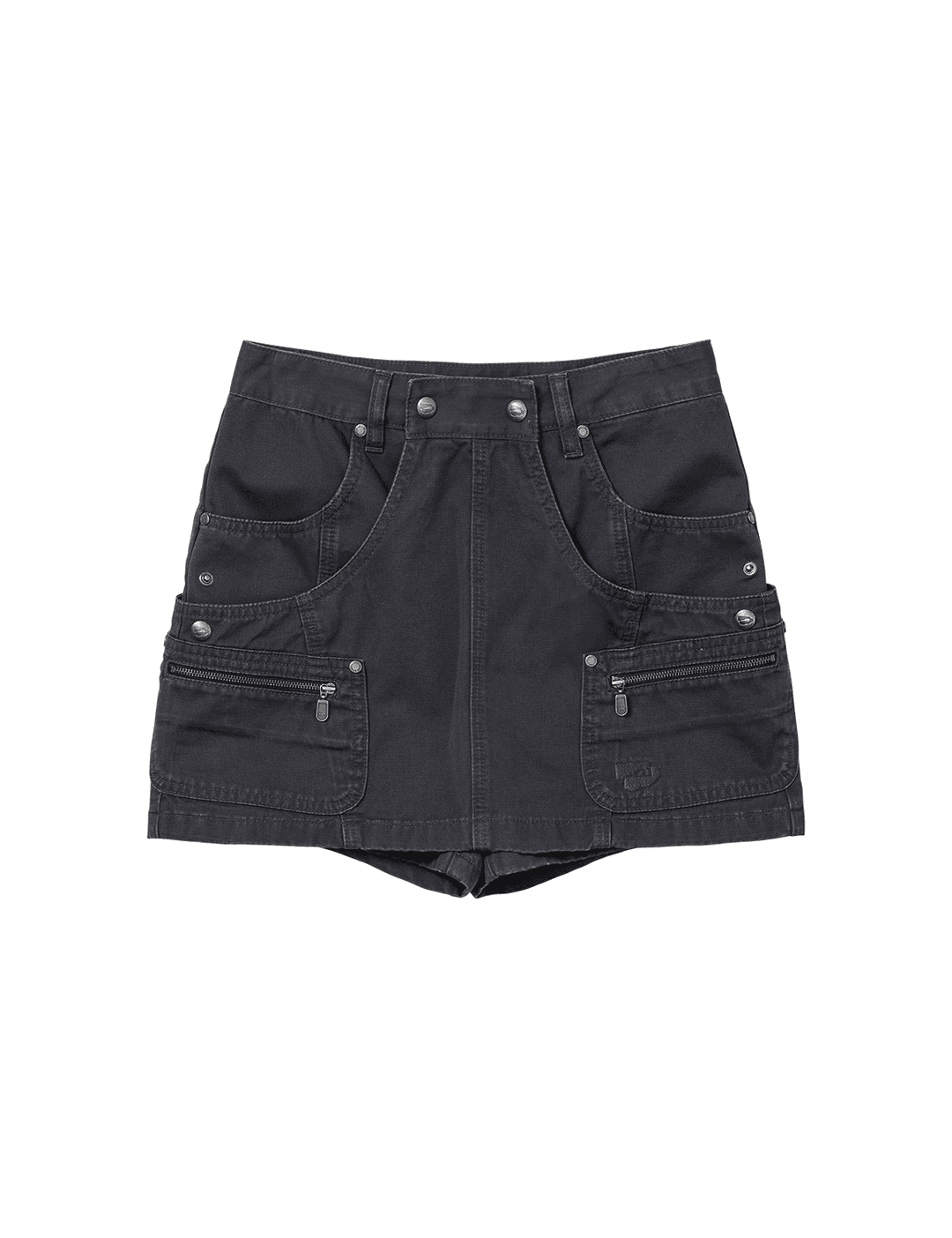 Layered Shorts Dark Grey