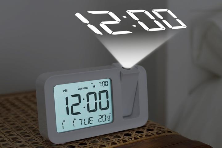 스마트빔 프로젝션 LED 탁상시계