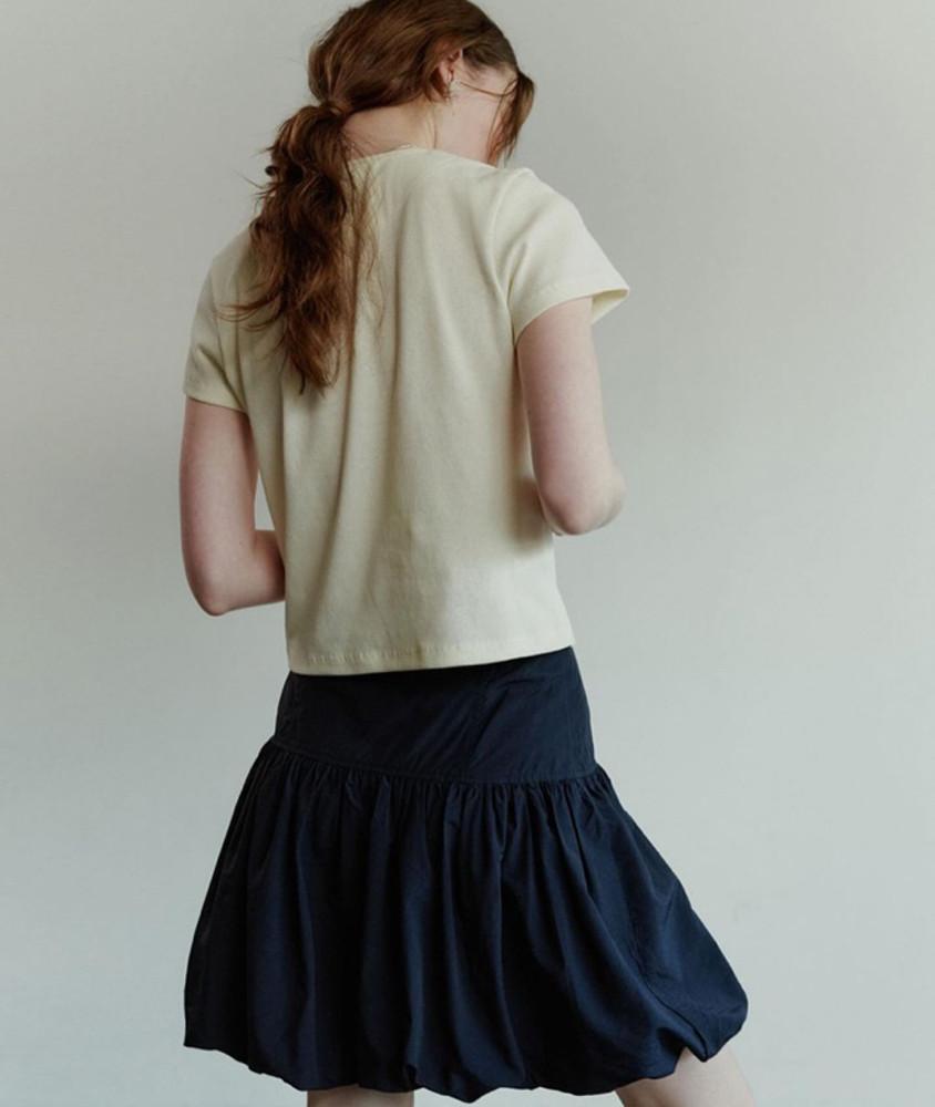 [루트] cestlavie 세라비 24ss 레어 더블립 반팔 티셔츠 (4color)