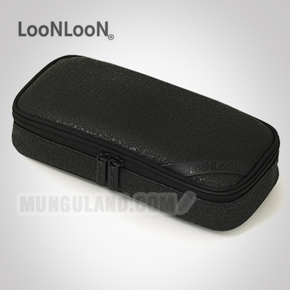 룬룬663 스톤(STONE) 스탠다드 스톤필통 돌땡이필통- 블랙 그레이 다크그레이