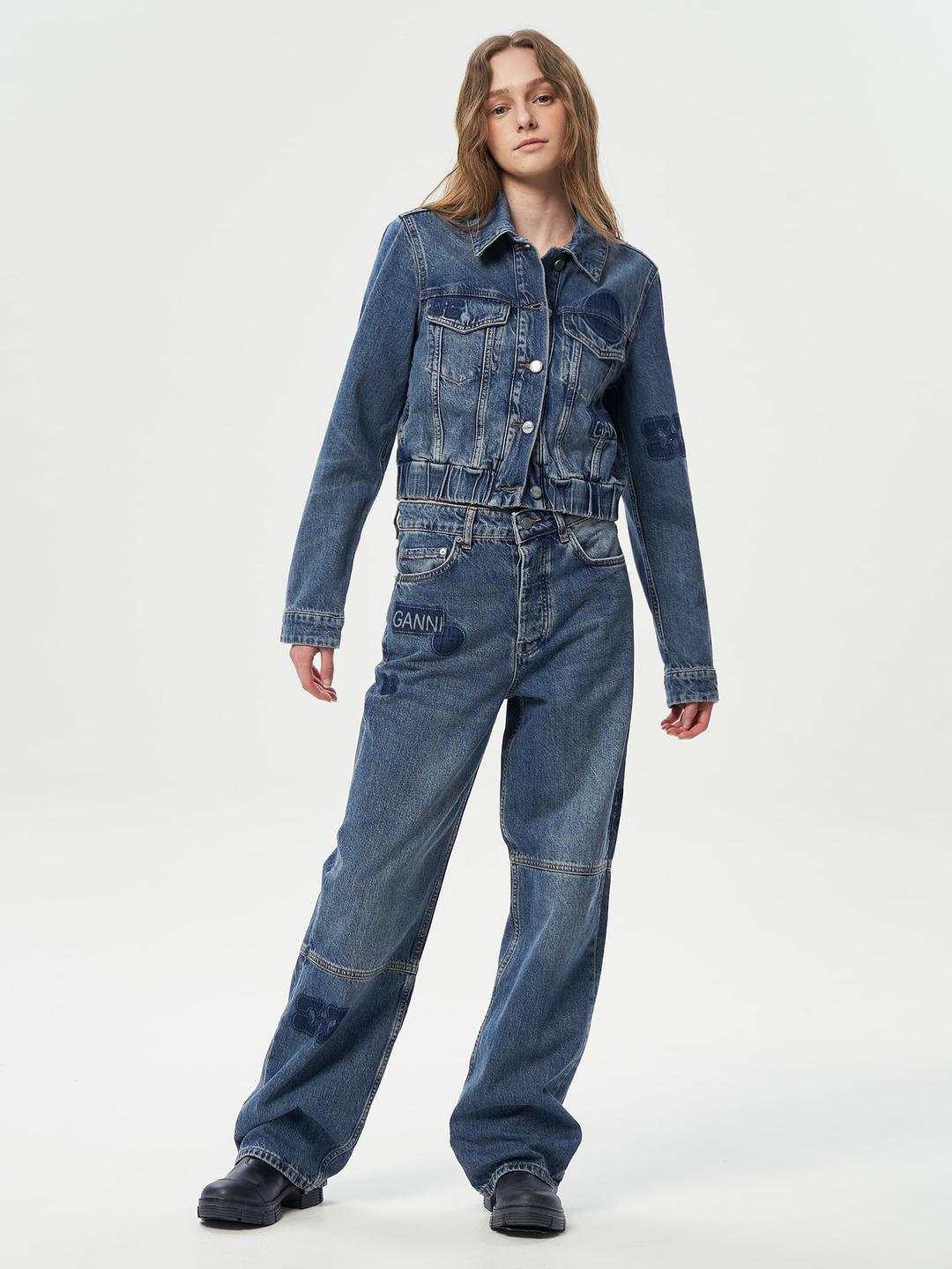 Patch Denim Izey - Royal Blue