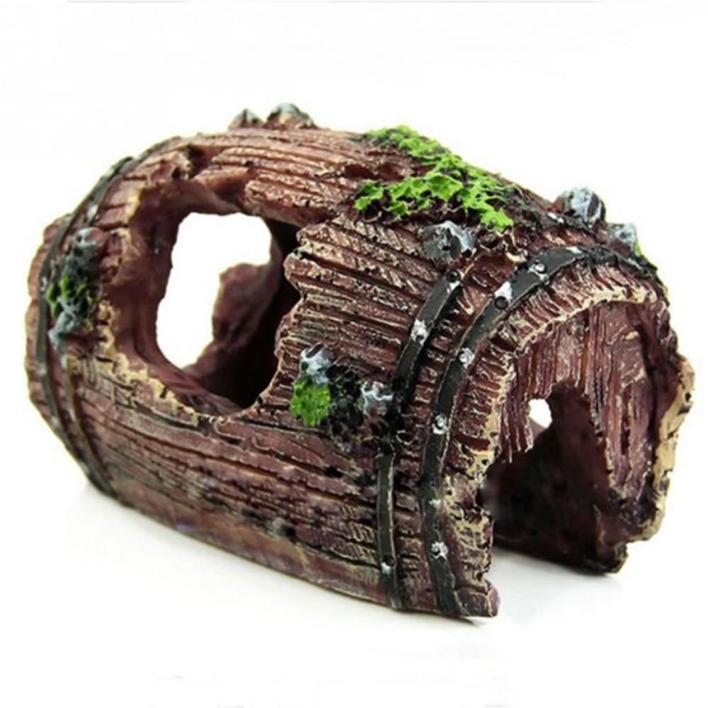 어항꾸미기 와인통 하우스 물고기은신처 놀이터 어항장식