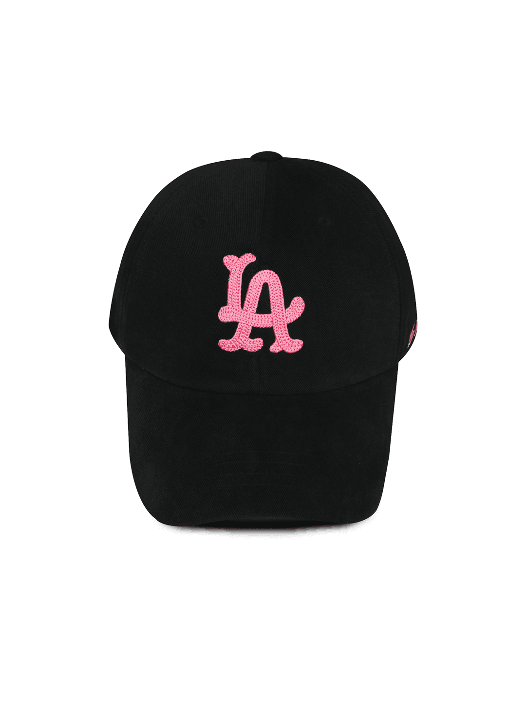 [NEW!] LA 체인 스티치 코튼 볼캡 - 핑크 블랙