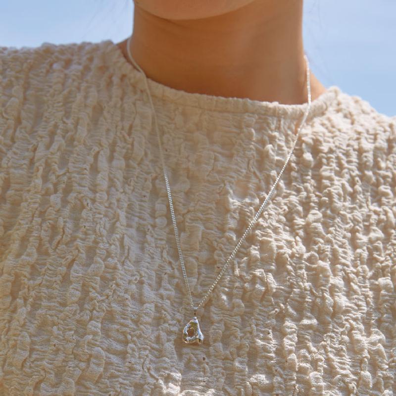 Pear Necklace(Silver)