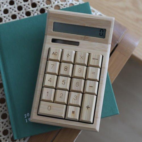 자연 우드 나무 계산기