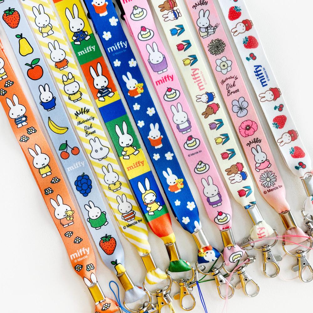 miffy 미피 캐릭터 넥스트랩 사원증스트랩 카드지갑스트랩 명찰목걸이