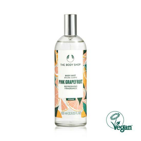 더바디샵 핑크 그레이프후룻 바디 미스트 100ml (비건)