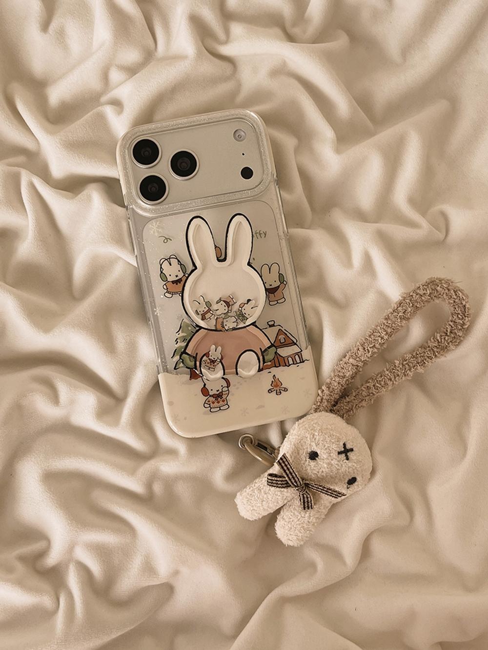 미피 캐릭터 아이폰 17 프로 맥스 거치대 케이스