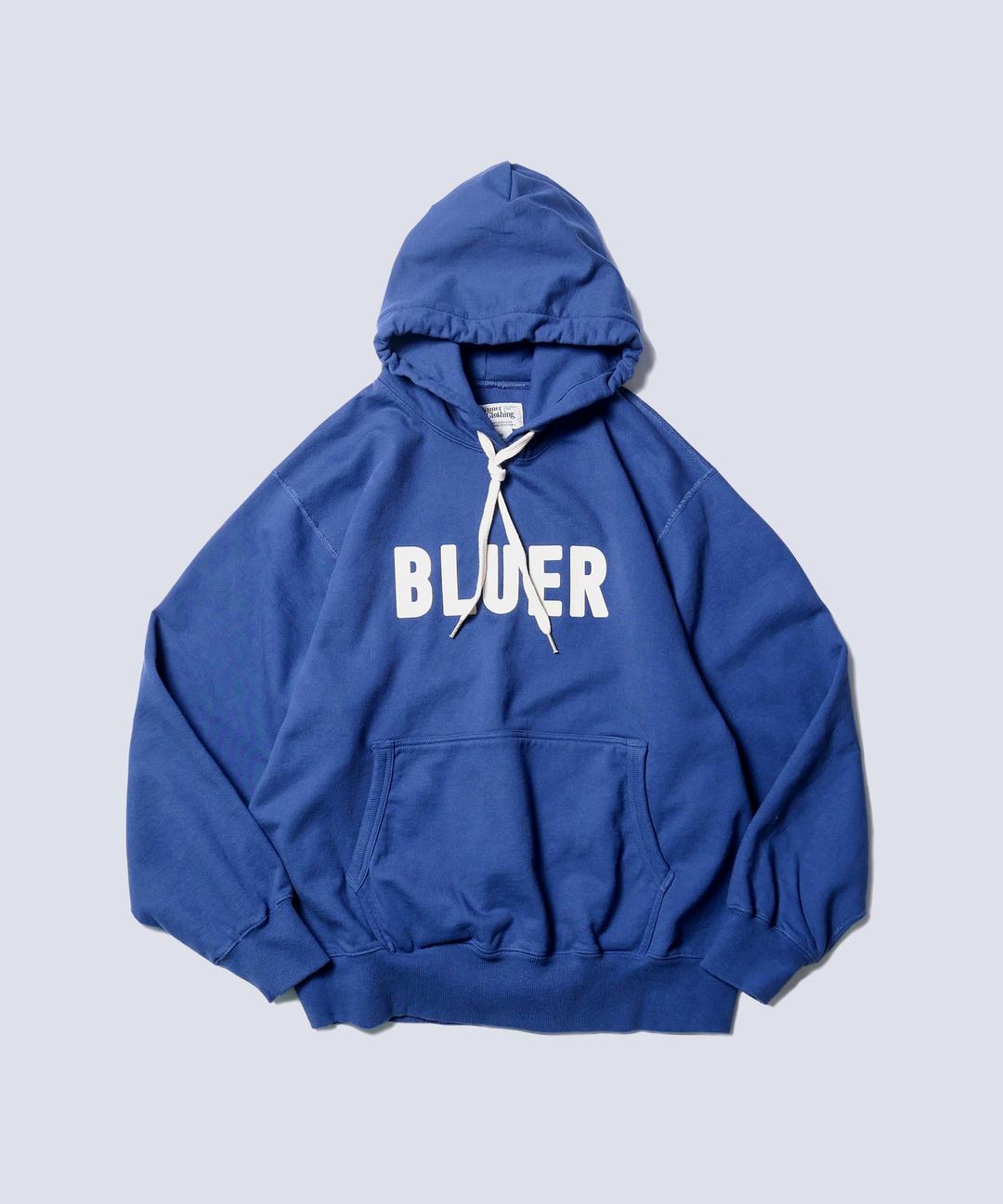 BLUER TEAM HOODIE DUSTY BLUE