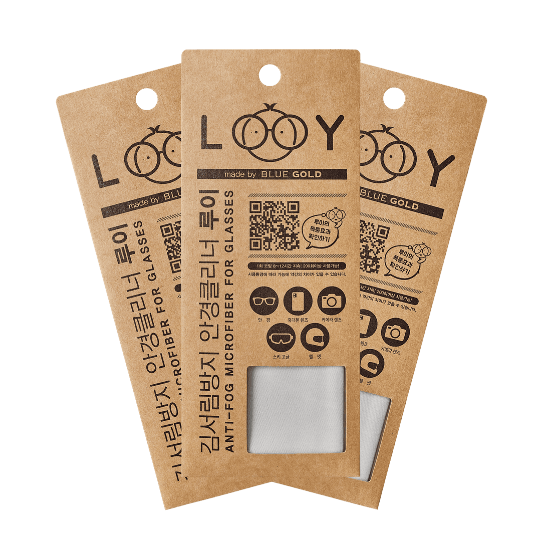 김서림방지 안경닦이 루이 3개입 (3개이상 무료배송)