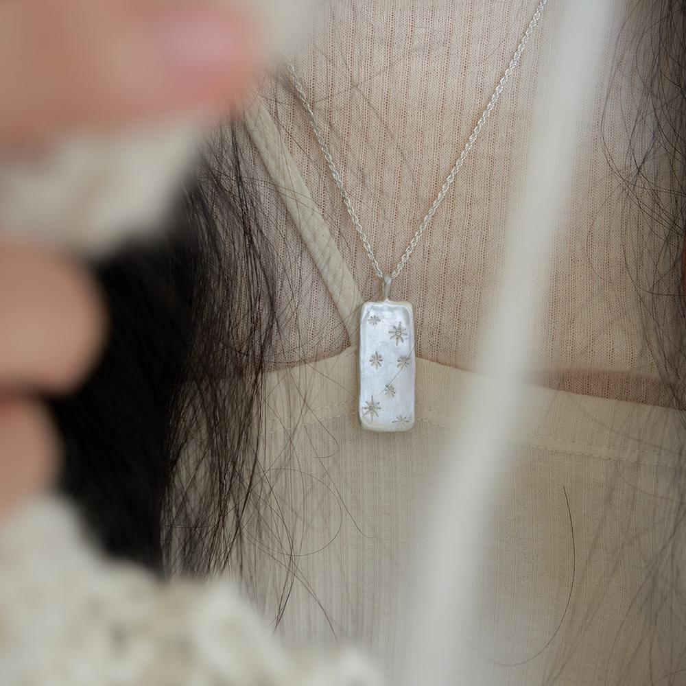 Snowflake necklace