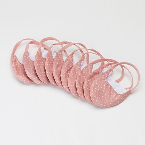 펫스크 강아지 미세먼지 마스크 M, 핑크, 10개입