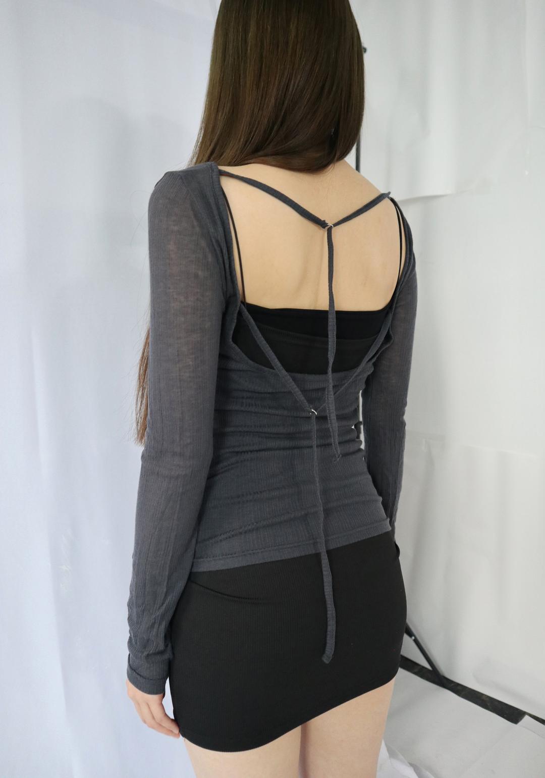 Back 2strap sleeve