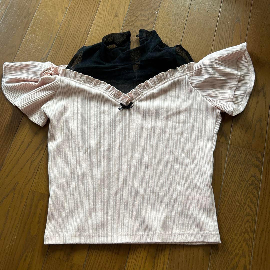 앙크루즈　오프숄더톱스