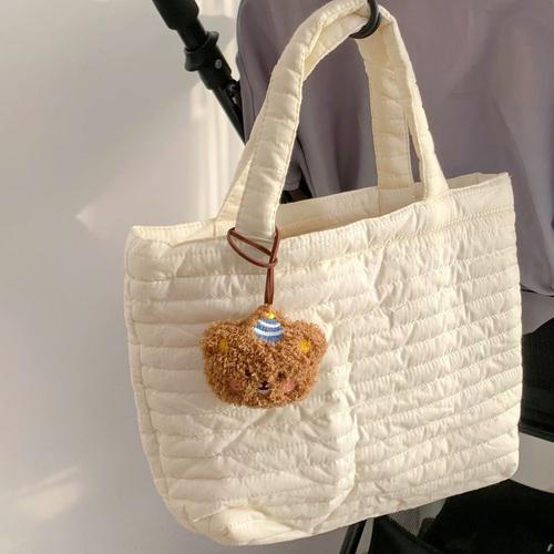 귀여운 동물 네임택 이름표 곰네임택 캐리어