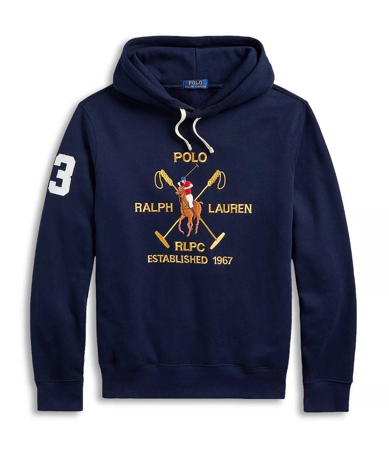 폴로 랄프로렌 남성 폴로 포니 플리스 후드티