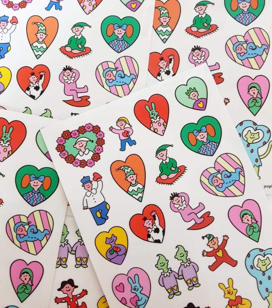 하트컷팅스티커